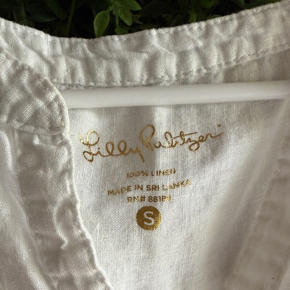 Linen Top - Picture 2 of 3